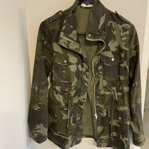 Camo field jacket